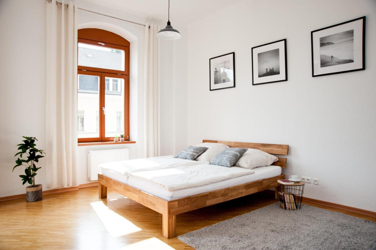 1-Raum-Wohnung Zentral Gelegen Dresden Buitenkant foto