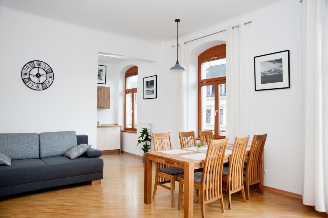 1-Raum-Wohnung Zentral Gelegen Dresden Buitenkant foto
