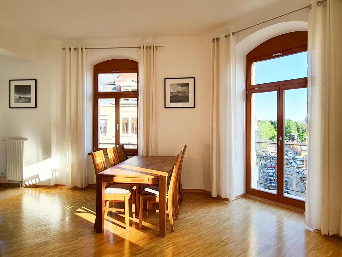 1-Raum-Wohnung Zentral Gelegen Dresden Buitenkant foto