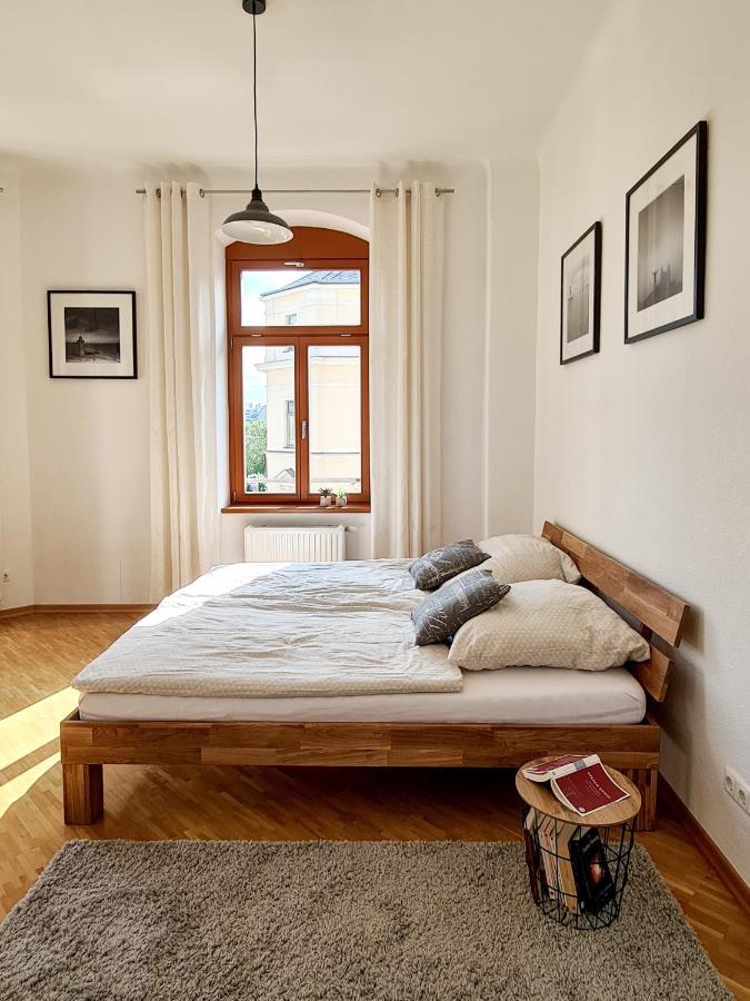1-Raum-Wohnung Zentral Gelegen Dresden Buitenkant foto