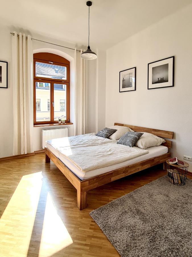 1-Raum-Wohnung Zentral Gelegen Dresden Buitenkant foto