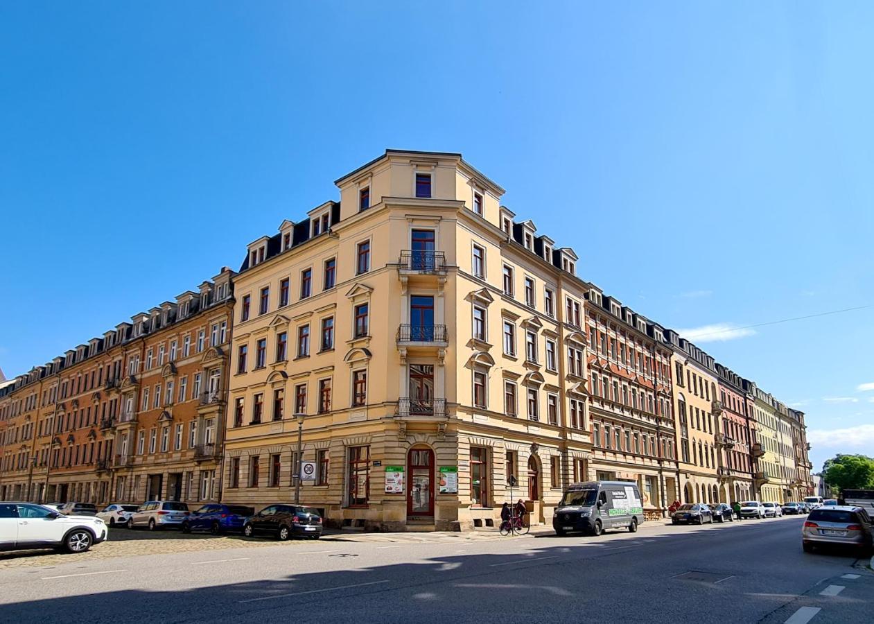 1-Raum-Wohnung Zentral Gelegen Dresden Buitenkant foto