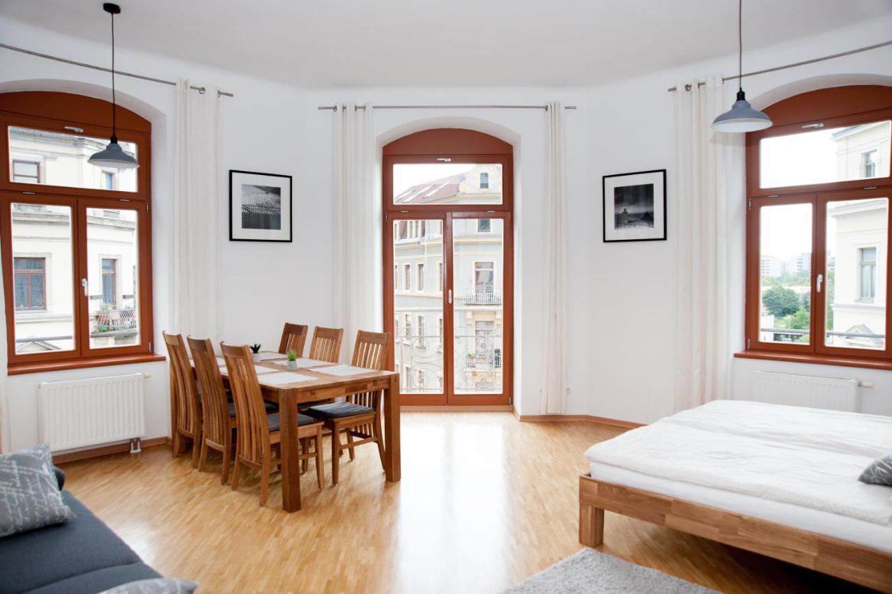 1-Raum-Wohnung Zentral Gelegen Dresden Buitenkant foto