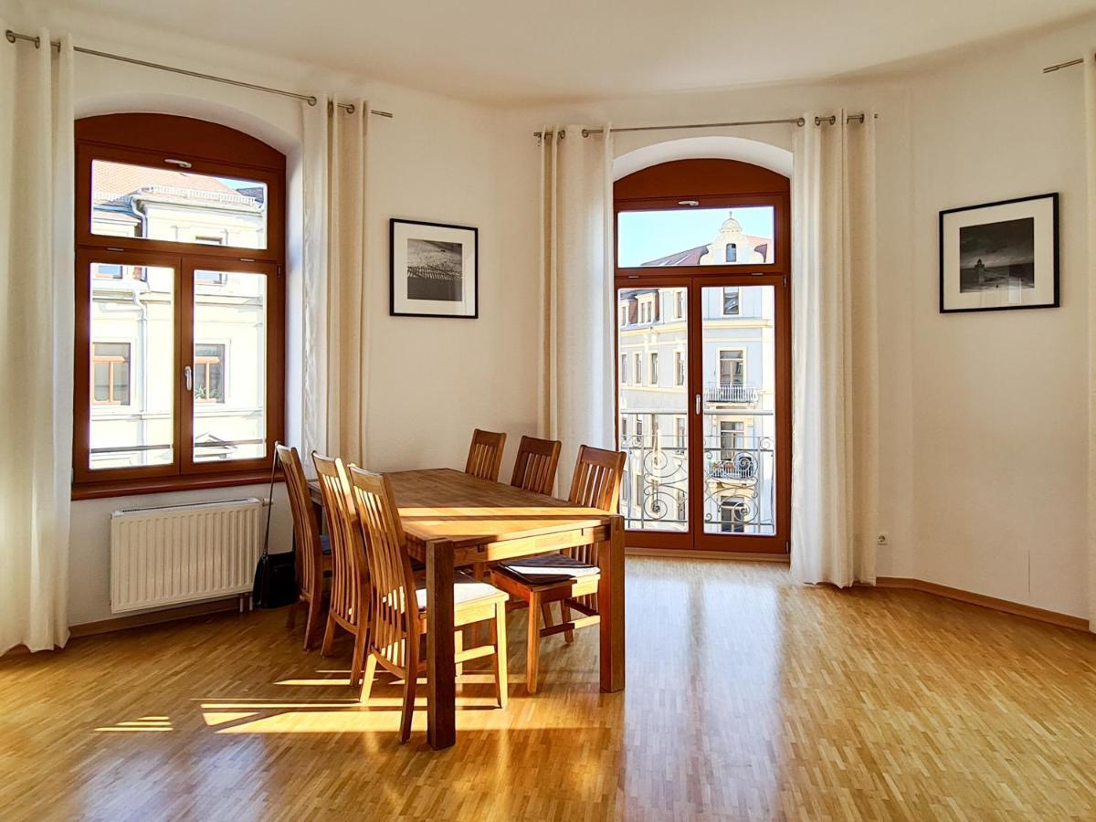 1-Raum-Wohnung Zentral Gelegen Dresden Buitenkant foto