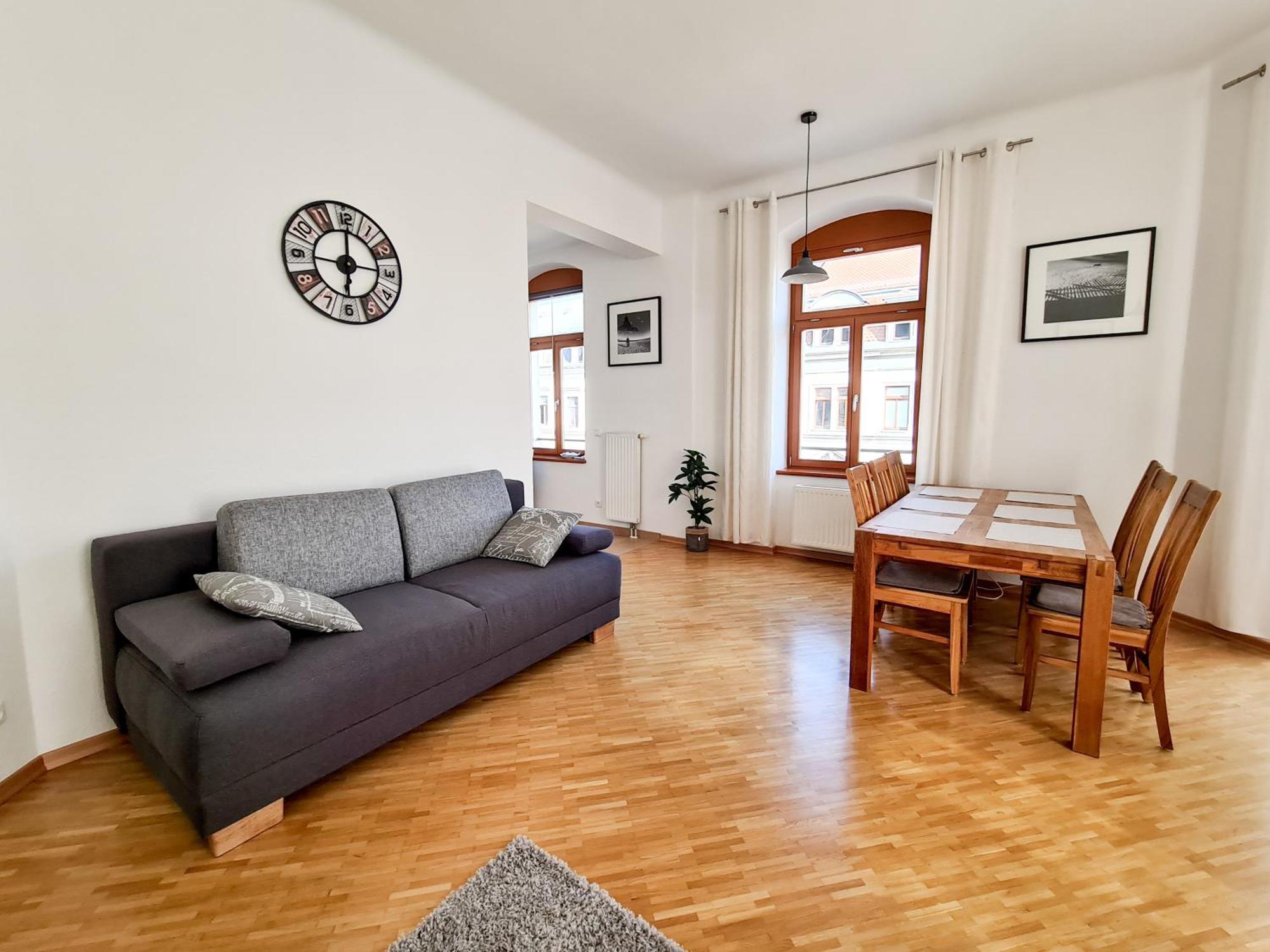 1-Raum-Wohnung Zentral Gelegen Dresden Buitenkant foto